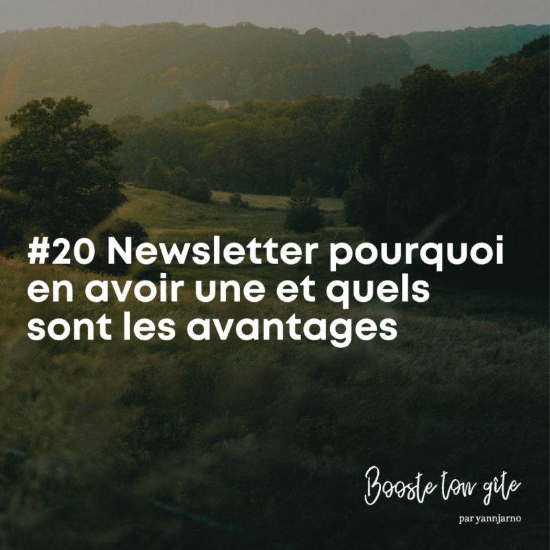 Podcast EP#20 Newsletter pourquoi en avoir une et quels sont les avantages